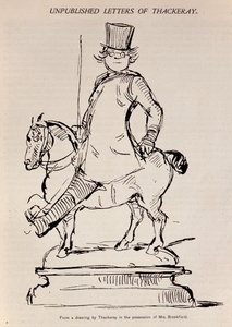 Caricature Self Portrait of the Author, illustration from 